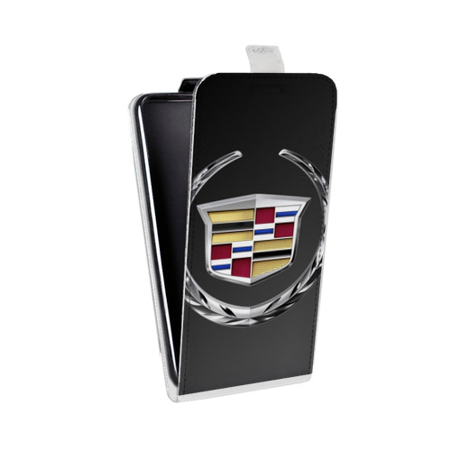 Дизайнерский вертикальный чехол-книжка для Realme 7 Pro Cadillac