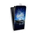 Дизайнерский вертикальный чехол-книжка для Sony Xperia go Cadillac
