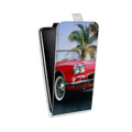 Дизайнерский вертикальный чехол-книжка для HTC U Ultra Chevrolet