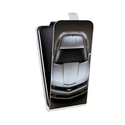 Дизайнерский вертикальный чехол-книжка для OPPO A3s Chevrolet