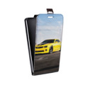 Дизайнерский вертикальный чехол-книжка для HTC Desire 728 Chevrolet