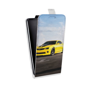 Дизайнерский вертикальный чехол-книжка для HTC Desire 300 Chevrolet (на заказ)