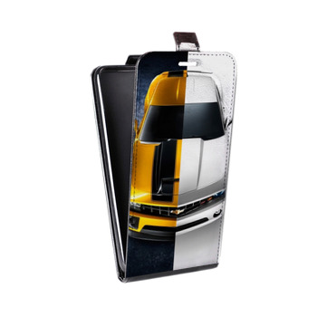 Дизайнерский вертикальный чехол-книжка для Huawei Honor 8s Chevrolet (на заказ)