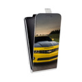 Дизайнерский вертикальный чехол-книжка для HTC Desire 530 Chevrolet