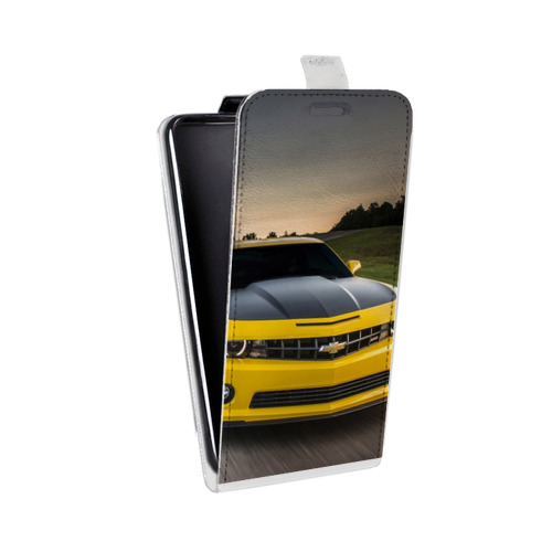 Дизайнерский вертикальный чехол-книжка для Alcatel One Touch Hero Chevrolet