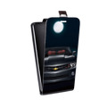 Дизайнерский вертикальный чехол-книжка для Motorola Moto G7 Chevrolet