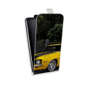 Дизайнерский вертикальный чехол-книжка для Samsung Galaxy J1 mini (2016) Chevrolet
