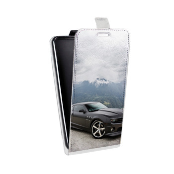 Дизайнерский вертикальный чехол-книжка для Samsung Galaxy J5 Chevrolet (на заказ)