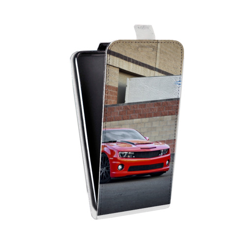 Дизайнерский вертикальный чехол-книжка для Alcatel 1C Chevrolet