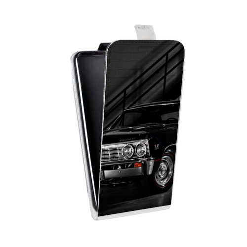 Дизайнерский вертикальный чехол-книжка для Alcatel One Touch Pop C9 Chevrolet