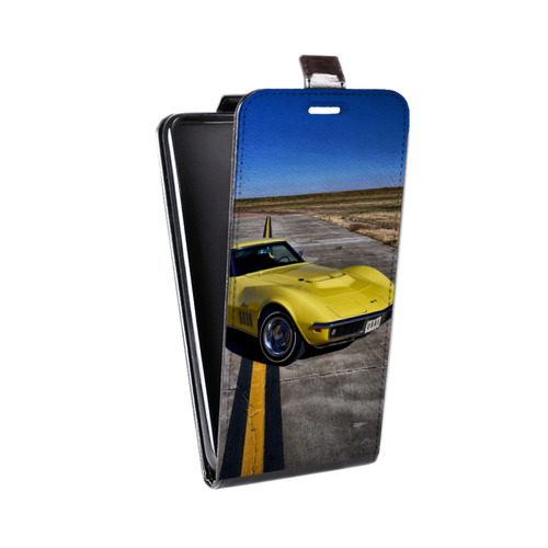 Дизайнерский вертикальный чехол-книжка для Realme 7 Pro Chevrolet