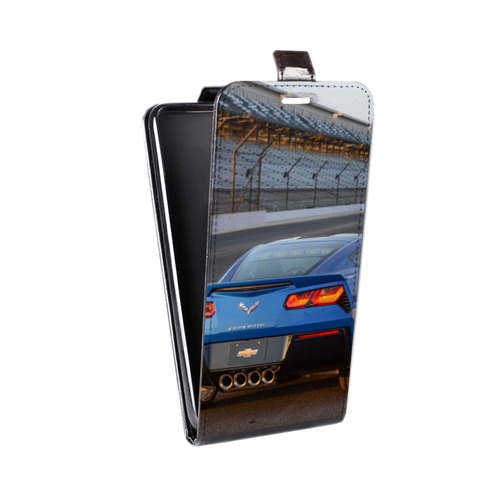 Дизайнерский вертикальный чехол-книжка для Alcatel Idol 5S Chevrolet