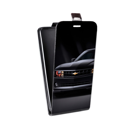 Дизайнерский вертикальный чехол-книжка для HTC Desire 728 Chevrolet