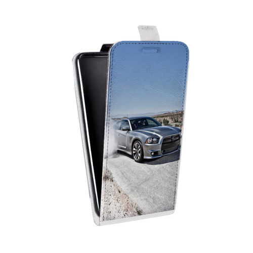 Дизайнерский вертикальный чехол-книжка для Huawei P10 Plus Dodge
