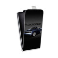 Дизайнерский вертикальный чехол-книжка для HTC Desire 516 Dodge