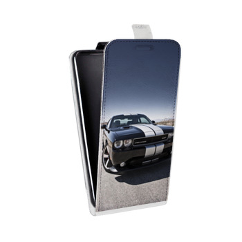 Дизайнерский вертикальный чехол-книжка для OnePlus 6T Dodge (на заказ)
