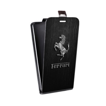 Дизайнерский вертикальный чехол-книжка для BlackBerry KEY2 Ferrari (на заказ)