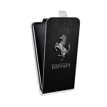 Дизайнерский вертикальный чехол-книжка для Samsung Galaxy S10 Lite Ferrari (на заказ)
