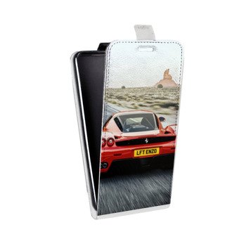 Дизайнерский вертикальный чехол-книжка для Asus ZenFone 3 Zoom Ferrari (на заказ)