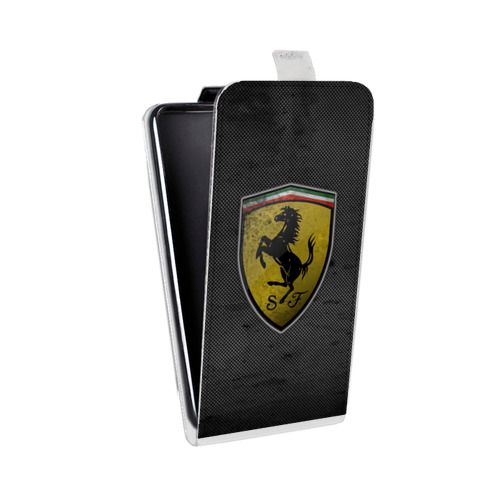 Дизайнерский вертикальный чехол-книжка для Realme X2 Pro Ferrari