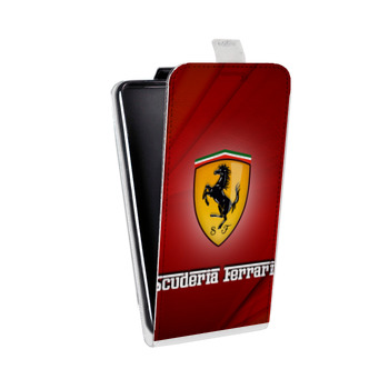 Дизайнерский вертикальный чехол-книжка для ASUS Zenfone 4 Ferrari (на заказ)