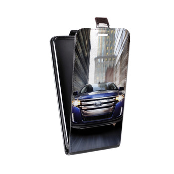 Дизайнерский вертикальный чехол-книжка для Samsung Galaxy S5 (Duos) Ford (на заказ)