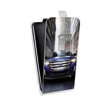 Дизайнерский вертикальный чехол-книжка для Huawei P Smart Ford (на заказ)