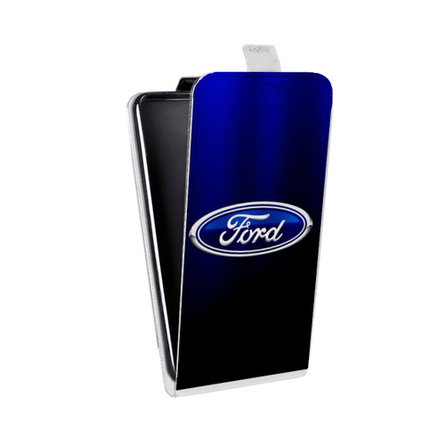 Дизайнерский вертикальный чехол-книжка для Iphone 12 Pro Ford