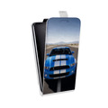 Дизайнерский вертикальный чехол-книжка для LG Google Nexus 4 Ford