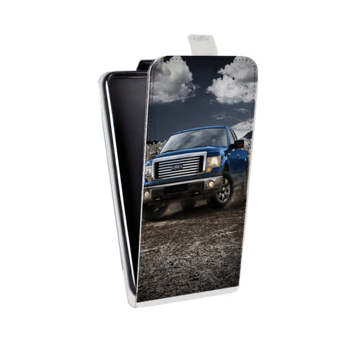 Дизайнерский вертикальный чехол-книжка для Iphone 13 Pro Max Ford