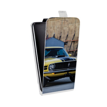 Дизайнерский вертикальный чехол-книжка для HTC One Mini Ford (на заказ)