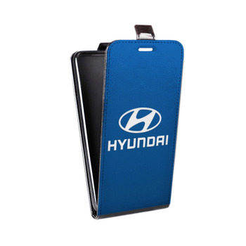 Дизайнерский вертикальный чехол-книжка для Huawei P9 Lite Hyundai (на заказ)