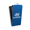 Дизайнерский вертикальный чехол-книжка для Iphone Xr Hyundai