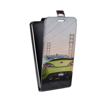 Дизайнерский вертикальный чехол-книжка для Samsung Galaxy S8 Plus Hyundai (на заказ)
