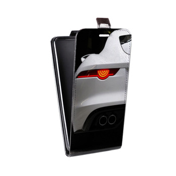 Дизайнерский вертикальный чехол-книжка для Sony Xperia C5 Ultra Dual Jaguar (на заказ)