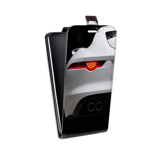 Дизайнерский вертикальный чехол-книжка для Alcatel Idol 5S Jaguar