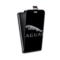 Дизайнерский вертикальный чехол-книжка для Huawei Y6 (2019) Jaguar