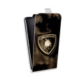 Дизайнерский вертикальный чехол-книжка для Huawei Honor View 30 Pro Lamborghini