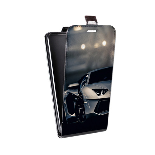 Дизайнерский вертикальный чехол-книжка для Huawei P40 Lamborghini