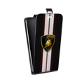 Дизайнерский вертикальный чехол-книжка для HTC Desire 12 Lamborghini
