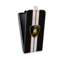 Дизайнерский вертикальный чехол-книжка для Iphone 13 Pro Max Lamborghini