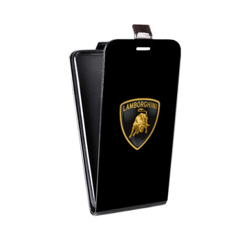 Дизайнерский вертикальный чехол-книжка для Huawei Honor 8s Lamborghini (на заказ)