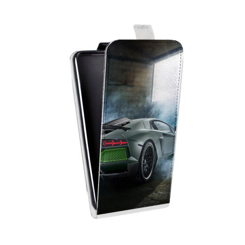 Дизайнерский вертикальный чехол-книжка для HTC Desire Eye Lamborghini