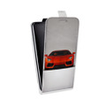 Дизайнерский вертикальный чехол-книжка для Alcatel Idol 5S Lamborghini