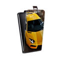 Дизайнерский вертикальный чехол-книжка для Realme 7 Lamborghini