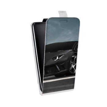 Дизайнерский вертикальный чехол-книжка для OnePlus 6T Lamborghini (на заказ)
