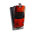 Дизайнерский вертикальный чехол-книжка для Alcatel 3 Lamborghini