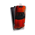 Дизайнерский вертикальный чехол-книжка для Huawei Honor 6 Plus Lamborghini
