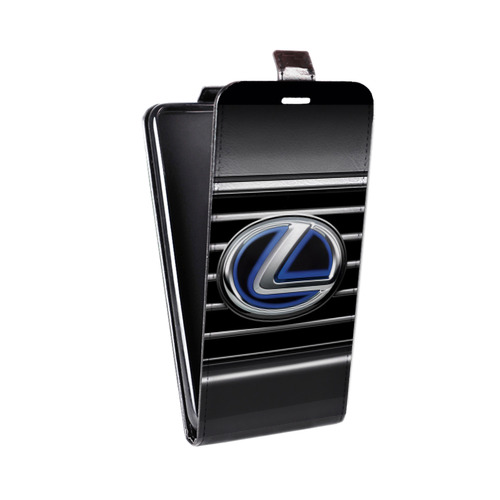 Дизайнерский вертикальный чехол-книжка для ASUS ZenFone 5 Lite Lexus