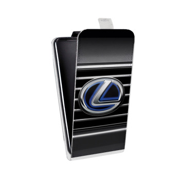 Дизайнерский вертикальный чехол-книжка для Huawei Nova 2 Lexus (на заказ)